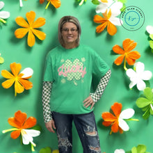 Load image into Gallery viewer, Lucky Shamrock Clover St Patrick's Day T-Shirt - krisglamcloset