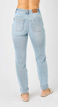 Load image into Gallery viewer, Judy Blue Light Wash Cuffed Denim Joggers - krisglamcloset