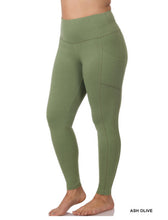 Load image into Gallery viewer, Zenana Plus Wide Waistband Pocket Full Length Leggings - krisglamcloset