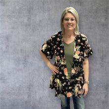 Load image into Gallery viewer, Breezy Bloom Tiered Kimono - krisglamcloset