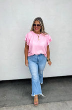 Load image into Gallery viewer, GARDEN STROLL FLUTTER SLEEVE TOP - krisglamcloset