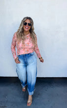 Load image into Gallery viewer, VINTAGE FLORAL MESH TOPS - krisglamcloset