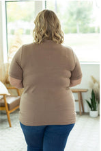 Load image into Gallery viewer, Michelle Mae Sophie Pocket Tee - Mocha - krisglamcloset