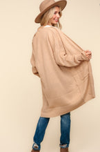 Load image into Gallery viewer, STRIPE TEXTURED OPEN CARDIGAN WITH POCKETS - krisglamcloset