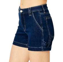 Load image into Gallery viewer, Judy Blue Mid Rise Classic Carpenter Shorts - krisglamcloset
