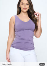 Load image into Gallery viewer, Reversible V or U Neckline Seamless Tank - krisglamcloset
