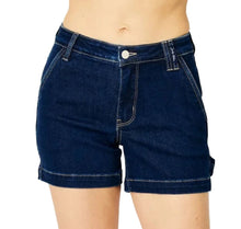 Load image into Gallery viewer, Judy Blue Mid Rise Classic Carpenter Shorts - krisglamcloset
