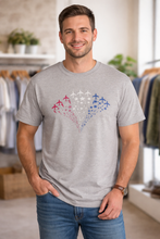 Load image into Gallery viewer, Unisex Patriotic Airplane Graphic Tee