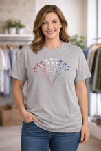 Load image into Gallery viewer, Unisex Patriotic Airplane Graphic Tee