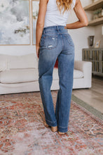Load image into Gallery viewer, Katrina High Waist Distressed Denim Trousers - krisglamcloset