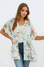 Load image into Gallery viewer, Breezy Bloom Tiered Kimono - krisglamcloset