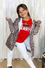 Load image into Gallery viewer, kids Be Merry Family Christmas T-Shirt - krisglamcloset