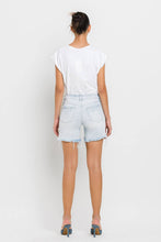 Load image into Gallery viewer, VERVET LORETTA MID RISE DISTRESSED STRETCH SHORTS - krisglamcloset