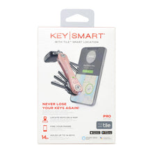 Load image into Gallery viewer, KeySmart Pro w/Tile Tracking | Holds 14 Keys: BLACK - krisglamcloset