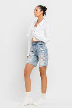 Load image into Gallery viewer, VERVET SUPER HIGH RISE BERMUDA SHORTS V2770 - krisglamcloset