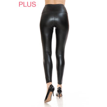 Load image into Gallery viewer, Fleece Lined Faux Leather Leggings - krisglamcloset