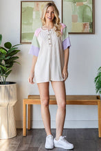 Load image into Gallery viewer, ET7861-10 URBAN RIBBED COLOR BLOCK TOP - krisglamcloset