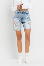 Load image into Gallery viewer, VERVET SUPER HIGH RISE BERMUDA SHORTS V2770 - krisglamcloset