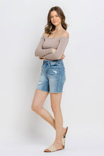 Load image into Gallery viewer, VERVET LORETTA HIGH RISE MIDI SHORTS - krisglamcloset