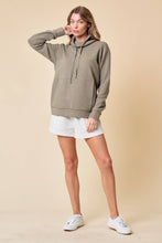Load image into Gallery viewer, Charcoal Funnel Neck Pull Over - krisglamcloset