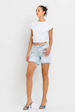 Load image into Gallery viewer, VERVET LORETTA MID RISE DISTRESSED STRETCH SHORTS - krisglamcloset