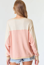 Load image into Gallery viewer, COLORBLOCK DOLMAN KNIT TOP - krisglamcloset