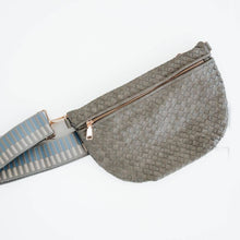 Load image into Gallery viewer, Westlyn Woven Bum Bag Gray - krisglamcloset
