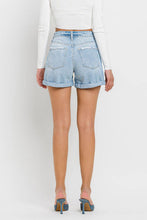 Load image into Gallery viewer, VERVET REBECCA HIGH RISE DOUBLE CUFFED BOYFRIEND SHORTS - krisglamcloset