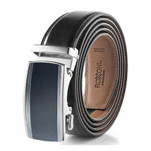 Load image into Gallery viewer, Men’s Genuine Leather Ratchet Belt with Automatic Buckle - krisglamcloset