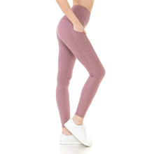 Load image into Gallery viewer, High Waist Activewear Leggings - Side Pockets - krisglamcloset