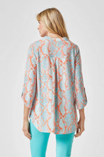 Load image into Gallery viewer, 3/4 Sleeve Printed LIZZY Top - krisglamcloset