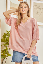 Load image into Gallery viewer, Knit Top Mix With Crochet Detailing - krisglamcloset