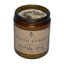 Load image into Gallery viewer, Soy Wax Candle 8 oz. Amber Glass Jar - krisglamcloset