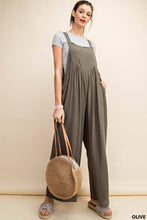 Load image into Gallery viewer, OVERALL RAYON CREPE JUMPSUIT - krisglamcloset