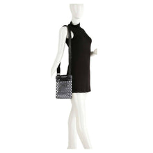 Load image into Gallery viewer, Rhinestone Check Design Crossbody Sling - Black - krisglamcloset