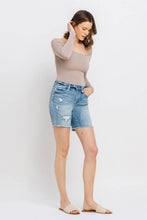 Load image into Gallery viewer, VERVET LORETTA HIGH RISE MIDI SHORTS - krisglamcloset