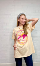 Load image into Gallery viewer, YELLOW STONE NATIONAL PARK ON OVERSIZED TEE, BEIGE - krisglamcloset