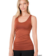 Load image into Gallery viewer, ZENANA SCOOP NECK SEAMLESS TANK TOP - krisglamcloset
