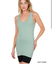 Load image into Gallery viewer, ZENANA SCOOP NECK SEAMLESS TANK TOP - krisglamcloset
