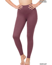 Load image into Gallery viewer, ZENANA BRUSHED MICROFIBER FULL LENGTH LEGGINGS - krisglamcloset