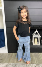 Load image into Gallery viewer, GIRLS TOP IN BLACK - krisglamcloset