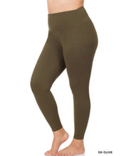 Load image into Gallery viewer, ZENANA PLUS BRUSHED MICROFIBER FULL LENGTH LEGGINGS - krisglamcloset