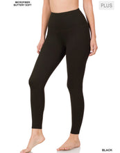 Load image into Gallery viewer, ZENANA PLUS BRUSHED MICROFIBER FULL LENGTH LEGGINGS - krisglamcloset