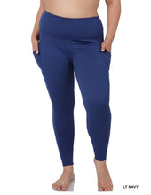 Load image into Gallery viewer, ZENANA PLUS BRUSHED MICROFIBER FULL LENGTH LEGGINGS - krisglamcloset