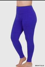 Load image into Gallery viewer, Zenana Plus Wide Waistband Pocket Full Length Leggings - krisglamcloset