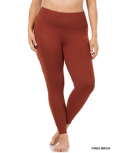 Load image into Gallery viewer, ZENANA PLUS BRUSHED MICROFIBER FULL LENGTH LEGGINGS - krisglamcloset