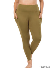 Load image into Gallery viewer, ZENANA PLUS BRUSHED MICROFIBER FULL LENGTH LEGGINGS - krisglamcloset