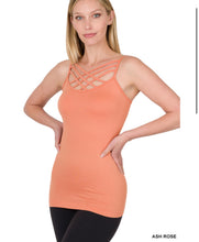 Load image into Gallery viewer, SEAMLESS TRIPLE CRISS-CROSS FRONT CAMI J - krisglamcloset