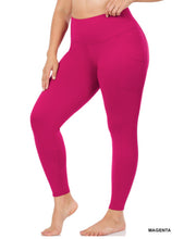 Load image into Gallery viewer, ZENANA PLUS BRUSHED MICROFIBER FULL LENGTH LEGGINGS - krisglamcloset