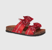 Load image into Gallery viewer, Americana Knotted Sandals - 4th of July
